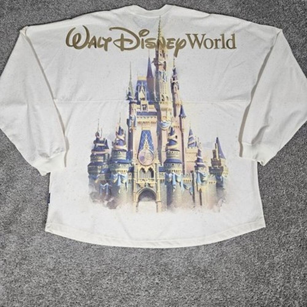 Walt Disney World Spirit Jersey T-Shirt Adult 2XL Beige 50th Anniversary